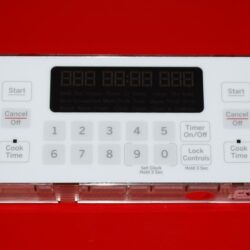 Part # 164D8496G038 GE Oven Electronic Control Board (used, overlay good - White)
