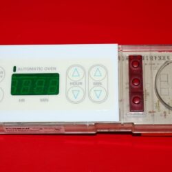 Part # 164D3147G041 GE Oven Electronic Control Board (used, overlay fair - Yellow)
