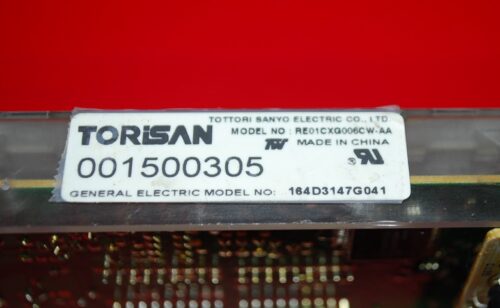 Part # 164D3147G041 GE Oven Electronic Control Board (used, overlay fair - Yellow)