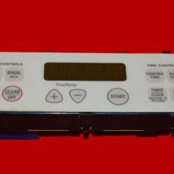 Part # WB27K10089 | 183D8083P003 | GE Gas Oven Control Board (overlay fair - Bisque)