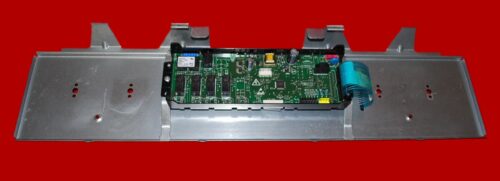 Part # W10347931, W10340304 Whirlpool Oven Control Membrane And Board (used, overlay good - Dark Gray)
