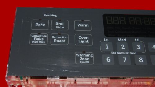 Part # WB27X25361 | 164D8496G112 | GE Oven Control Board (overlay fair - Dark Gray)