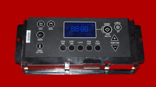Part # W10173527 Whirlpool Gas Oven Electronic Control Board (used, overlay good, Black)