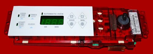 Part # WB11K0065 | 183D5586P004 | GE Gas Oven Control Board (overlay good - White)