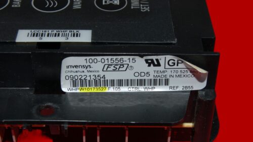 Part # WPW10424330 | W10173527 | Whirlpool Gas Oven Control Board (overlay good - Black)