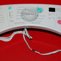 Part # 8558750, WP8558753 Whirlpool Dryer Control Panel And Control Board (used, very good - Bisque)