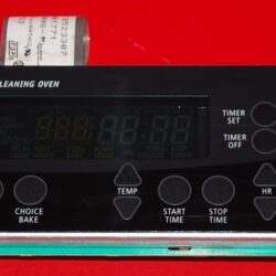 Part # 8523297 Whirlpool Oven Control Board (used, overlay good - Black)