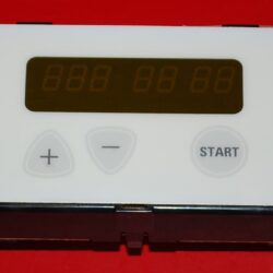 Part # 183D8083P003, WB27K10089 GE Gas Oven Electronic Control Board (used, overlay fair - Bisque)