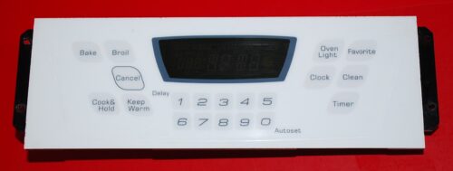 Part # 8507P305-60 Maytag Oven Electronic Control Board (used, overlay fair - White)