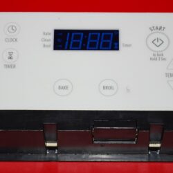 Part # W10271749 Whirlpool Oven Electronic Board (used, overlay fair - Bisque)