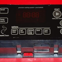 Part # W10271837 Whirlpool Oven Electronic Control Board (used, overlay good - Black)
