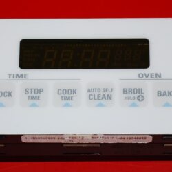 Part # WB27X5572 | 164D3086G002 | GE Oven Control Board (overlay good - White)