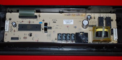 Part # WP8300450, 8301907 Whirlpool Oven Touch Panel And Control Board (used, overlay very good - Black)