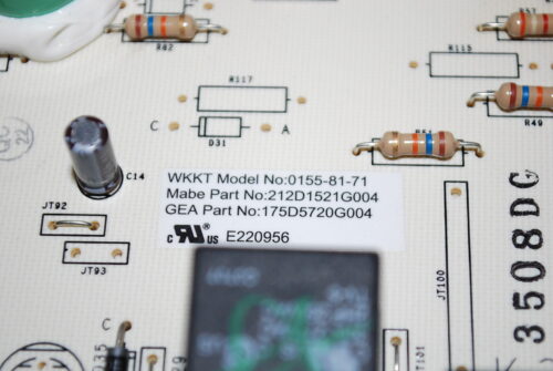Part # WE4M426, 175D5720G004 GE Dryer Control Board (used)