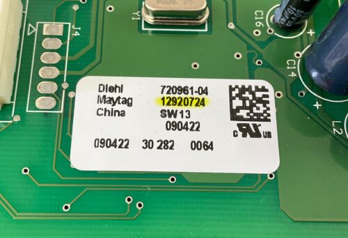 Part # WPW10310240 | 12920724 | Whirlpool Refrigerator Control Board