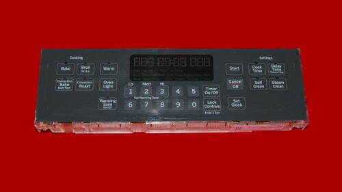 Part # WB27X25361 | 164D8496G112 | GE Oven Control Board (overlay fair - Dark Gray)