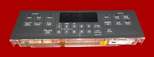 Part # WB27X25361 | 164D8496G112 | GE Oven Control Board (overlay fair - Dark Gray)
