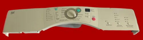 Part # 8558750 | WP8558753 | 8559431 Whirlpool Dryer Control Panel And User Interface Board (condition fair - Biscuit)