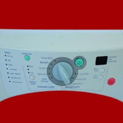 Part # 8530588 | W10838693 | Whirlpool Dryer Console And User Interface Board (condition fair - Blue)