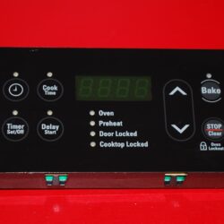 Part # 316557245 Kenmore Oven Electronic Control Board (used, overlay fair - Black)