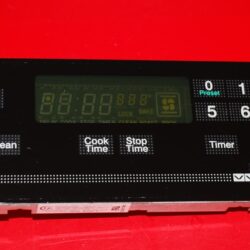Part # 7601P548-60, WP5701M480-60 Jenn-Air Oven Electronic Control Board (used, overlay good - Black)