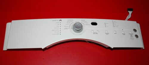 Part # W10100389 | WP8558455 Maytag Dryer Control Panel And User Interface Board (used, condition Good - White)