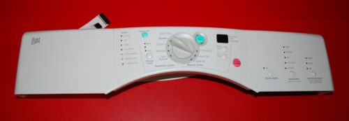 Part # 8530587, W10838693 Whirlpool Dryer Control Panel And User Interface Board (used, overlay good - Light Gray)