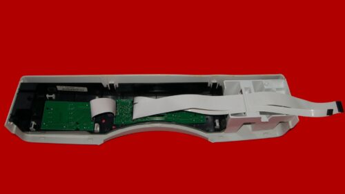 Whirlpool Dryer Console And Control Board 3979788 | W10838693 | OEM Used Tested (used, condition fair - Bisque)