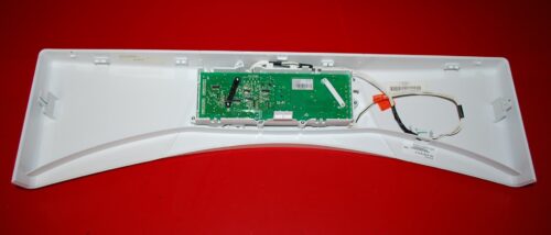 Part # WPW10215747, WPW10247234 Whirlpool Dryer Console And User Interface Board (used, overlay good - White)