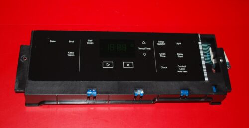 Part # W11342873 Whirlpool Oven Electronic Control Board (used, overlay good - Black)