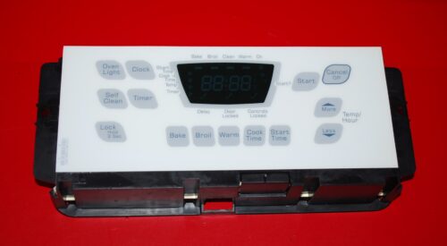 Part # W10173500 Maytag Oven Electronic Control Board (used, overlay fair - White)