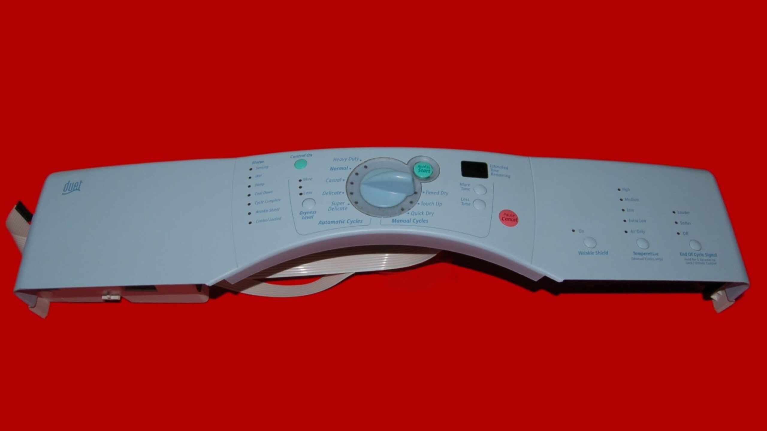 Whirlpool Dryer And User Interface Board 8530588 | W10838693 | OEM Used Tested (condition fair - Blue)