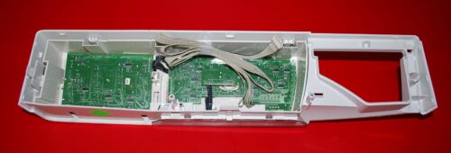 Part # 8182864 | WP8182785 | 8182785 Whirlpool Front Load Washer Panel And User Interface Board (used, condition good - light gray)