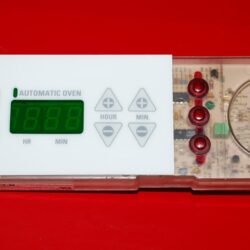 Part # 164D3143G003 GE Oven Electronic Control Board (used, overlay good - White)
