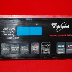 Part # 3196244 Whirlpool Oven Electronic Control Board (used, overlay poor - Black)