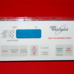 Part # 3196248 Whirlpool Oven Electronic Control Board (used, overlay fair - Yellow)