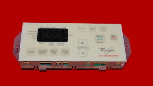 Whirlpool Oven Control Board 6610451 | 9760298 | OEM Used Tested (overlay fair - Yellow)