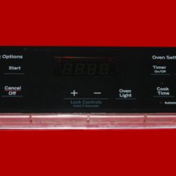 Part # WB27X29089 | 164D8450G176 | GE Oven Control Board (overlay good - Black)