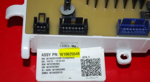 Part # W10625549 Whirlpool Washer Electronic Control Board (used)
