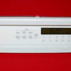Part # WB36T10196,WB27T10312, 164D4105P033 GE Oven Control Panel And Control Board (used, overlay good - White)