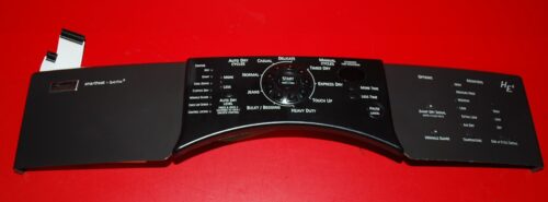 Part # 280087, 8559430 Kenmore User Interface Board And Panel Assembly (used, condition fair - Black)