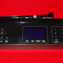 Part # W10864422, WPW10532438, W10496292 Whirlpool Oven Panel And Control Board (used, condition good - Black)