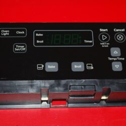Part # W10556710 Whirlpool Oven Electronic Control Board (used, overlay fair - Black)