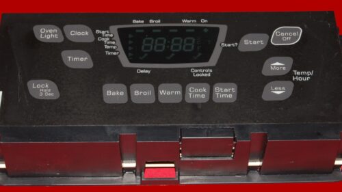 Maytag Oven Control Board W10476679 | WPW10476679 | OEM Used Tested (overlay fair - Black)