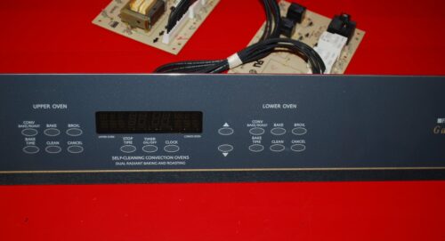Part # 318030111, 318010501, 318022001, 318022002 Frigidaire Oven Control Panel And Control Boards (used, overlay good - Dark Gray)