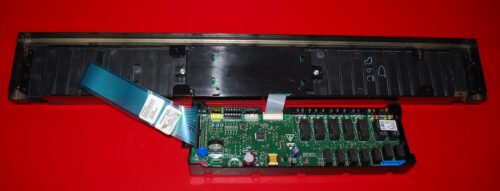 Part # W10864422, WPW10532438, W10496292 Whirlpool Oven Panel And Control Board (used, condition good - Black)