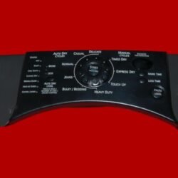 Kenmore User Interface Board And Panel Assembly - 280087 | 8559430 (overlay fair - Black/ Dark Gray)