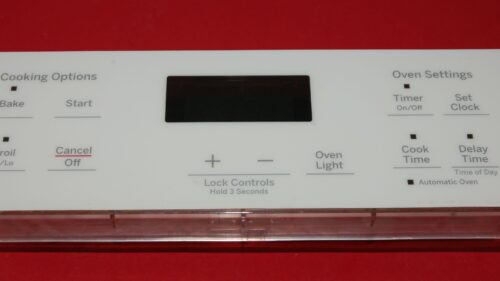 GE Oven Control Board WB27X26540 | 164D8450G153 | OEM Used Tested (overlay fair - White)