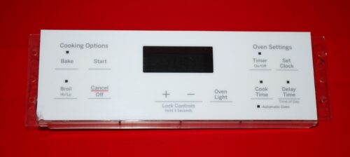 Part # 164D8450G153 GE Oven Electronic Control Board (used, overlay fair - White)