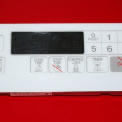 Part # 8507P121-60 Maytag Oven Electronic Control Board (used, overlay fair - White)